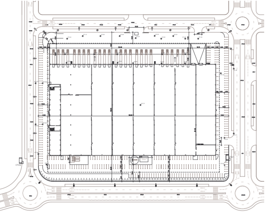 Plano Plataforma Logística Leganés